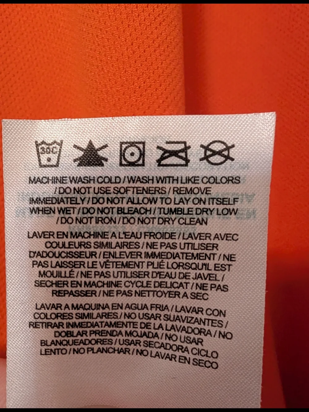 Nike Men’s Dri-FIT Orange Polo Shirt - Size XL EUC